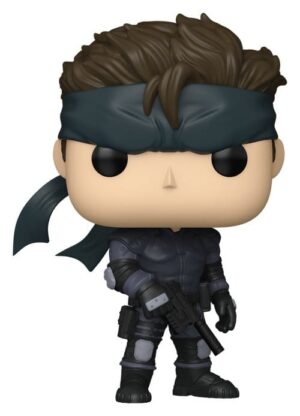 in metallo Gear Solid POP! Games Solid Snake