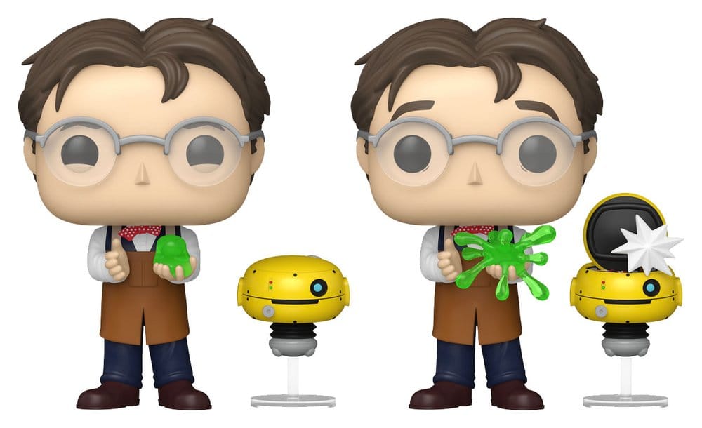 Flubber POP! Animation Vinyl Figures Professor w/Weebo w/Chase 9 cm Assortment (6) DS Modellismo Flubber POP! Animation Professor w/Weebo
