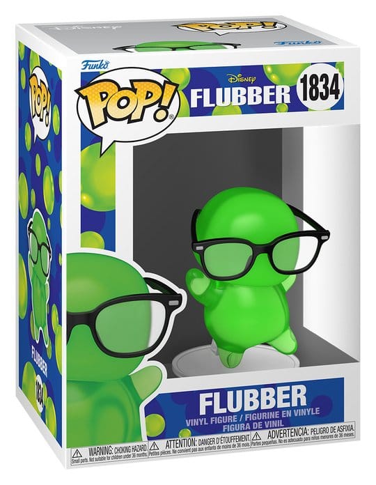 Flubber POP! Disney Vinyl Figure Flubberw/in vetro(TRL) 9 cm DS Modellismo Flubber POP! Disney Flubberw/in vetro(TRL) - vista 2