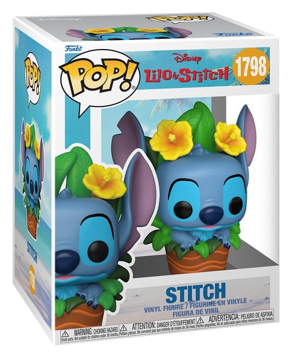 Lilo & Stitch POP! Premium Vinyl Figure Stitch (Plants) 9 cm DS Modellismo Lilo & Stitch POP! Premium Stitch (Plants) - vista 2