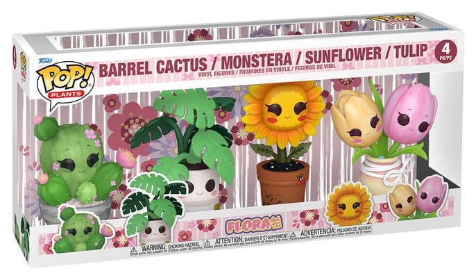 Flora POP! Vinyl Figures Flora 4PK 9 cm DS Modellismo Flora POP! Flora 4PK Funko
