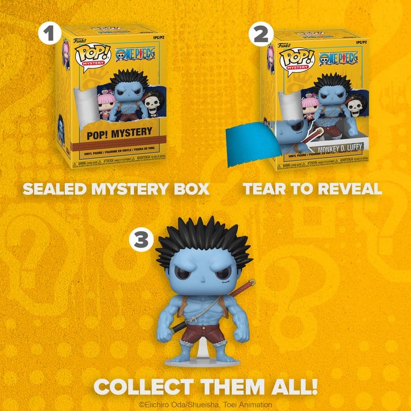 One Piece POP! Mystery Vinyl Figures 9 cm Blind Box Assortment (6) DS Modellismo One Piece POP! Mystery Blind Box Assortment - vista 3