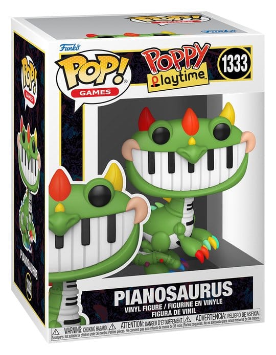 Poppy Playtime POP! Games Vinyl Figure Pianasaurus 9 cm DS Modellismo Poppy Playtime POP! Games Pianasaurus Funko - vista 2