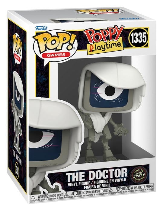 Poppy Playtime POP! Games Vinyl Figure The Doctor with Chase 9 cm Assortment (6) DS Modellismo Poppy Playtime POP! Games Doctor with Chase - vista 6