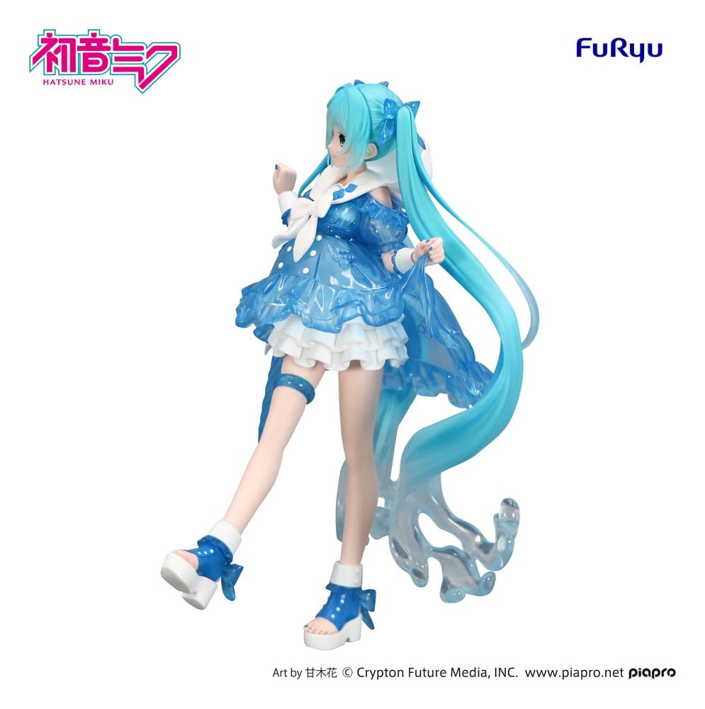 Statua Hatsune Miku Trio-Try-iT PVC Miku Rainy Dance 19 cm - Damaged packaging DS Modellismo Statua Hatsune Miku Trio-Try-iT Miku Rainy - vista 5