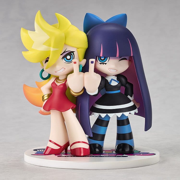 New Panty & Stocking with Garterbelt Mini Memory Mini Figure Panty & Stocking 10 cm DS Modellismo Panty & Stocking with Garterbelt Mini Memory