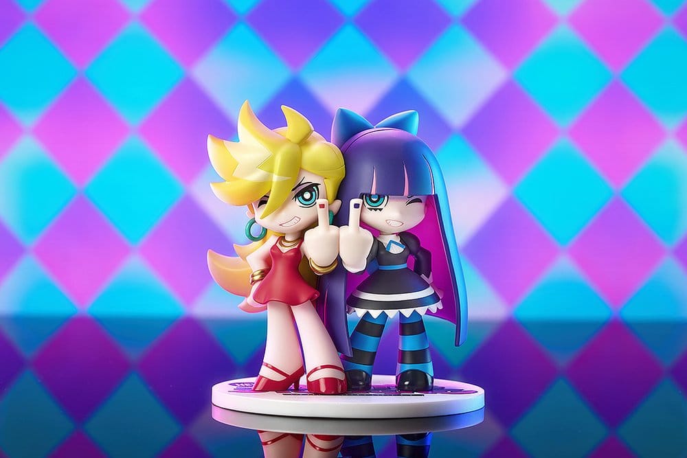 New Panty & Stocking with Garterbelt Mini Memory Mini Figure Panty & Stocking 10 cm DS Modellismo Panty & Stocking with Garterbelt Mini Memory