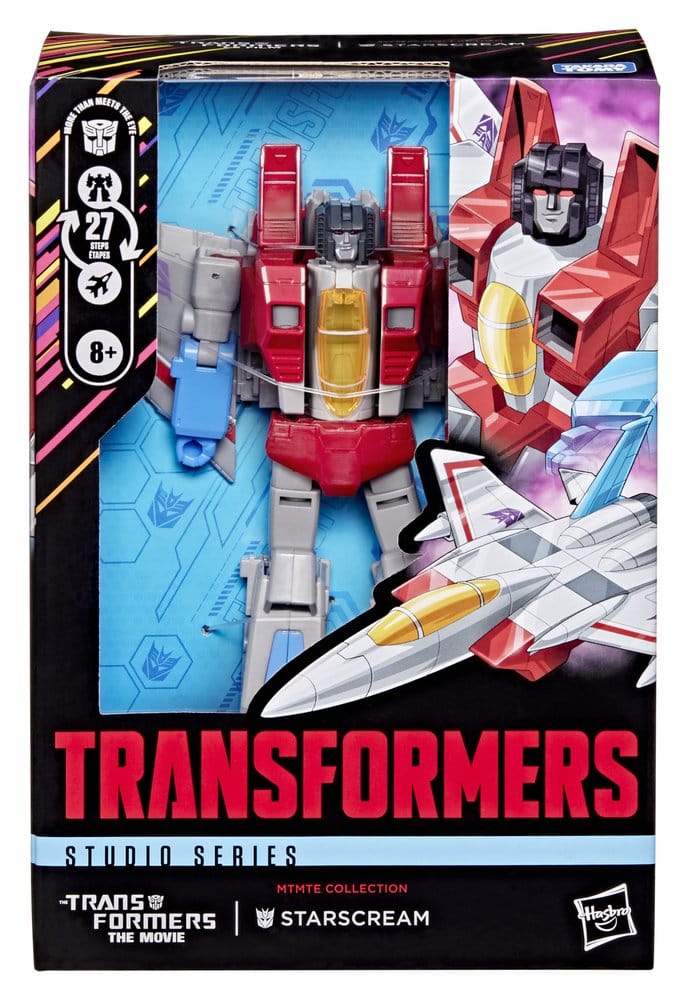 The Transformers: The Movie Studio Series Voyager Class Action Figure Starscream 17 cm DS Modellismo Transformers: Movie Studio Voyager Class