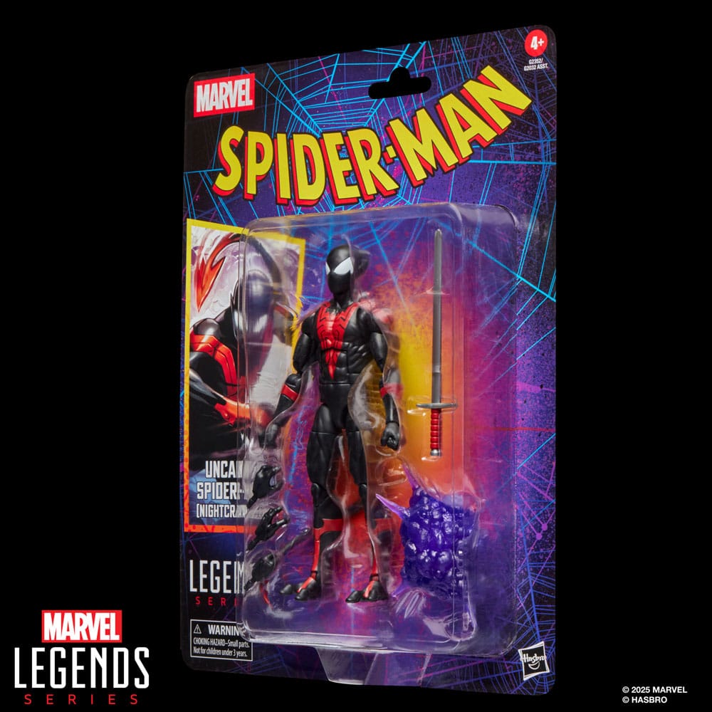 Spider-Man Marvel Legends Retro Action Figure Uncanny Spider-Man (Nightcrawler) 15 cm DS Modellismo Spider-Man Marvel Legends Retro Action - vista 5