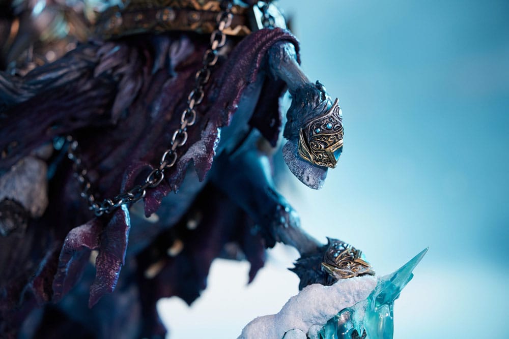 Statua World of Warcraft The Lich King & Invincible 68 cm DS Modellismo Statua World Warcraft Lich King & Invincible - vista 4