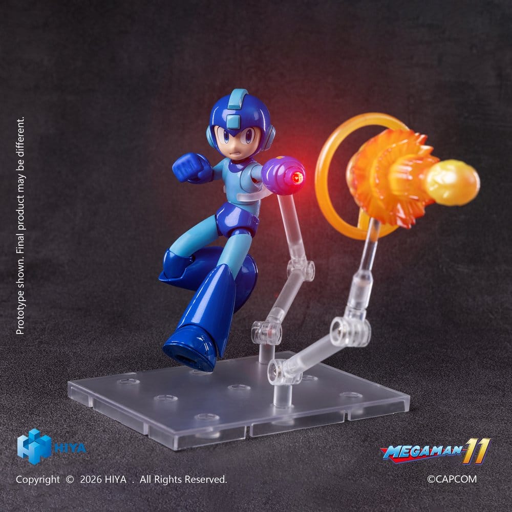 Mega Man Exquisite Basic Series Action Figure Mega Man 12 cm DS Modellismo Mega Man Exquisite Basic Action Mega Man - vista 4