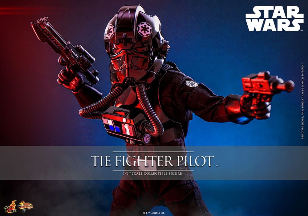 Star Wars Movie Masterpiece Action Figure 1/6 Tie fighter Pilot 30 cm DS Modellismo Star Wars Movie Masterpiece Action scala 1/6