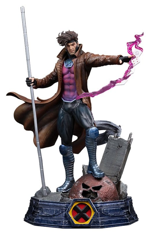 Statua Marvel Gambit Unleashed Art Scale 1/10 Gambit 28 cm DS Modellismo Statua Marvel Gambit Unleashed Art Scale