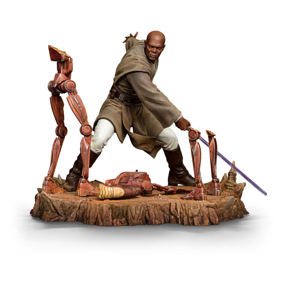 Statua Star Wars Art Scale 1/10 Mace Windu 18 cm DS Modellismo Statua Star Wars Art Scale Mace scala 1/10