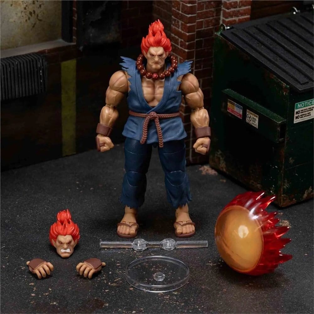 Street Fighter II Action Figure Akuma 15 cm DS Modellismo Street Fighter II Action Akuma Jada Toys - vista 5