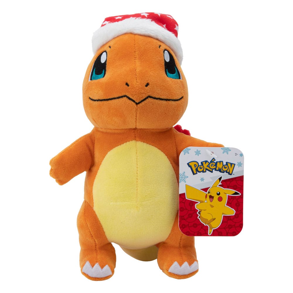 Peluche Pokémon Winter Charmander with Christmas Hat 20 cm DS Modellismo Peluche Pokémon Winter Charmander