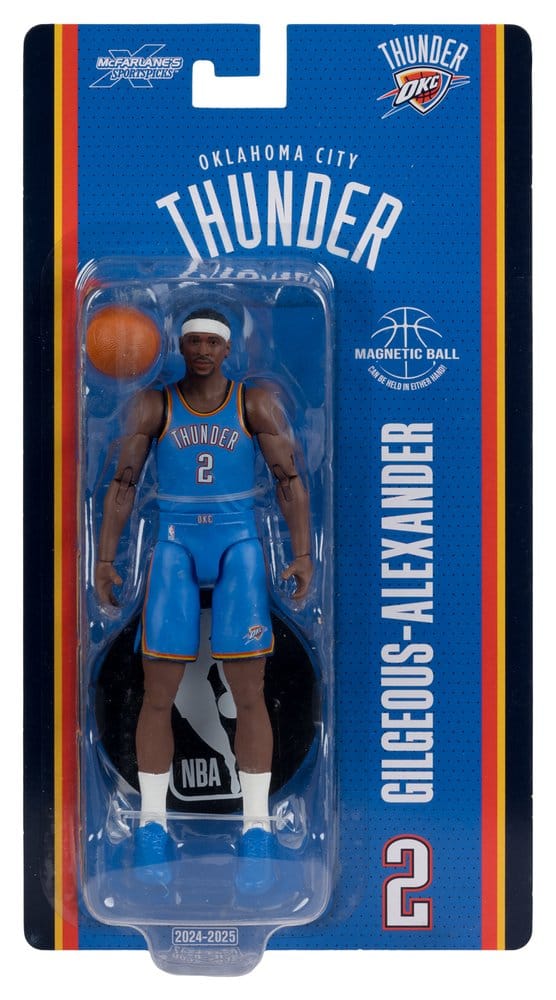 NBA SportsPicks Action Figure Shai Gilgeous-Alexander (Oklahoma City Thunder) 16 cm - Damaged packaging DS Modellismo Nba SportsPicks Action Shai