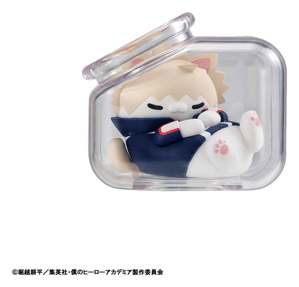 My Hero Academia Mega Cat Project Mini Figures Good Night Heroaca Cats 6 cm Blind Box Display (8) DS Modellismo My Hero Academia Mega Cat Project Mini Good - vista 4
