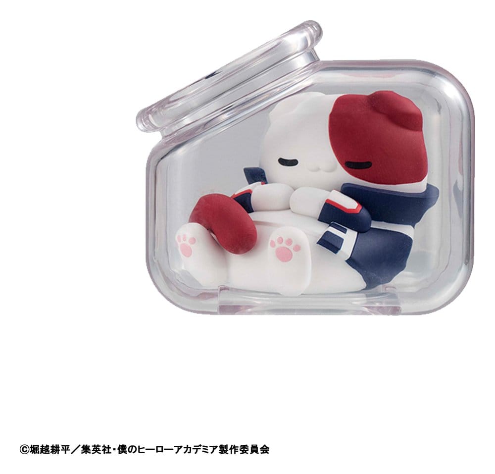 My Hero Academia Mega Cat Project Mini Figures Good Night Heroaca Cats 6 cm Blind Box Display (8) DS Modellismo My Hero Academia Mega Cat Project Mini Good - vista 3
