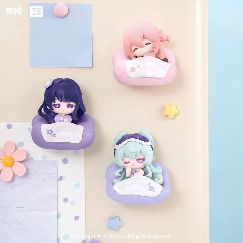 Calamita Genshin Impact 3D Cloud Pillow Dreamland Series 5 cm Blind Box Display (9) DS Modellismo Calamita Genshin Impact 3D Cloud Pillow - vista 2
