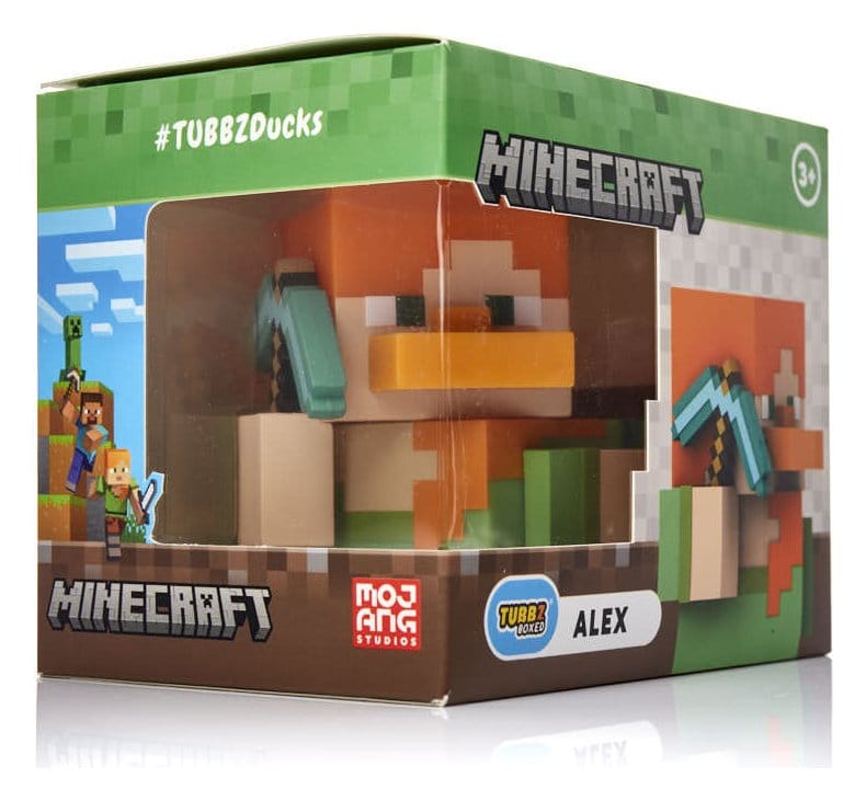 Minecraft Tubbz PVC Figure Alex Boxed Edition 10 cm DS Modellismo Minecraft Tubbz Alex Boxed Numskull - vista 3