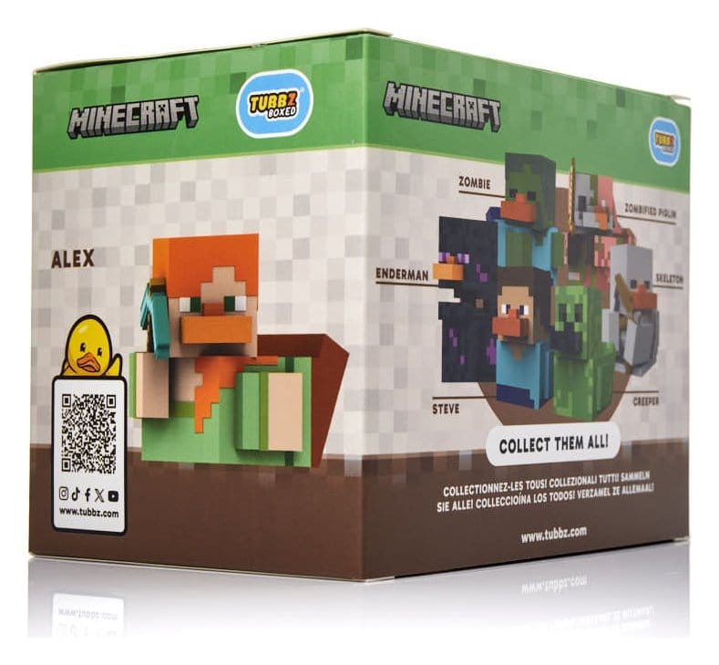 Minecraft Tubbz PVC Figure Alex Boxed Edition 10 cm DS Modellismo Minecraft Tubbz Alex Boxed Numskull - vista 4