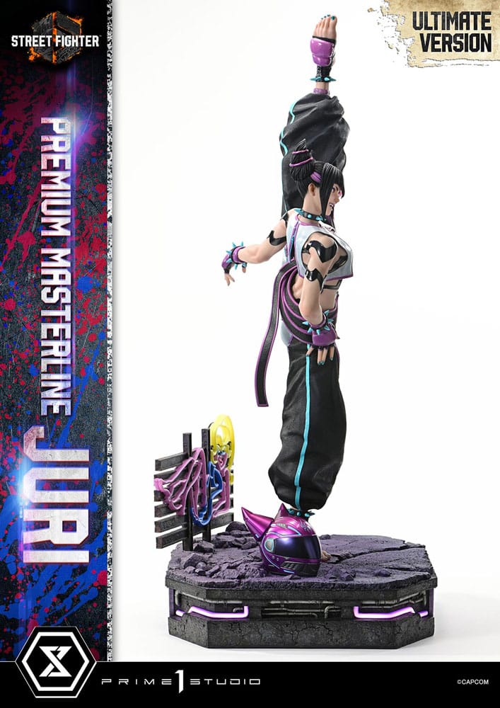 Statua Street Fighter 6 Premium Masterline Series 1/4 Juri Ultimate Bonus Version 58 cm DS Modellismo Statua Street Fighter 6 Premium Masterline - vista 4