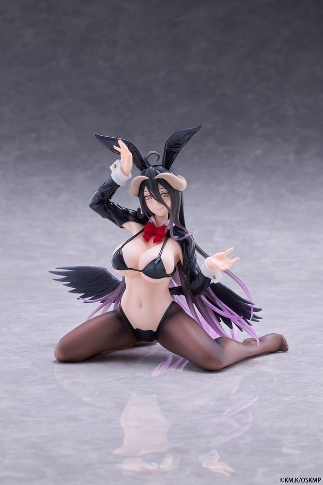 Overlord Moflock PVC Figure Albedo (Reverse Bunny Suit Ver.) 13 cm DS Modellismo Overlord Moflock Albedo