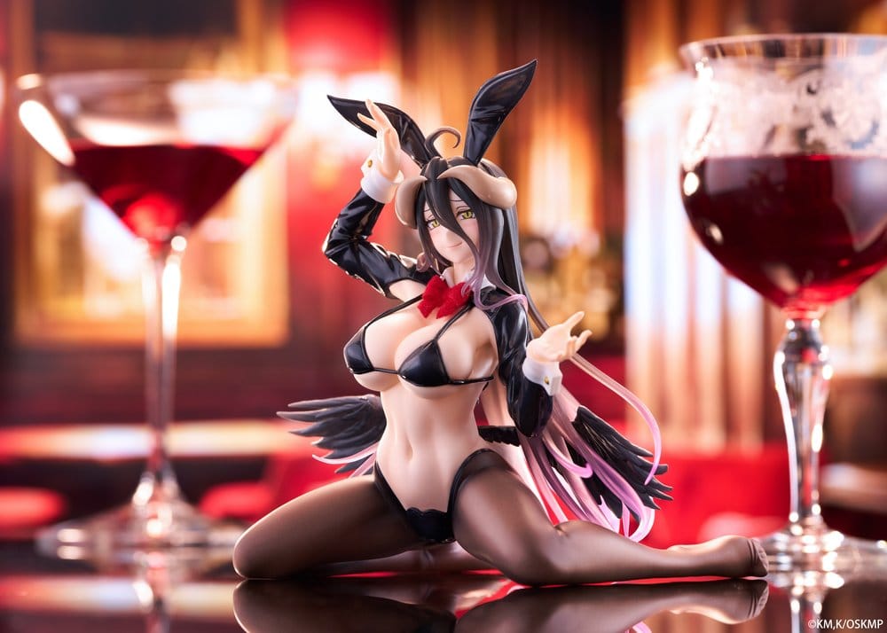 Overlord Moflock PVC Figure Albedo (Reverse Bunny Suit Ver.) 13 cm DS Modellismo Overlord Moflock Albedo - vista 4