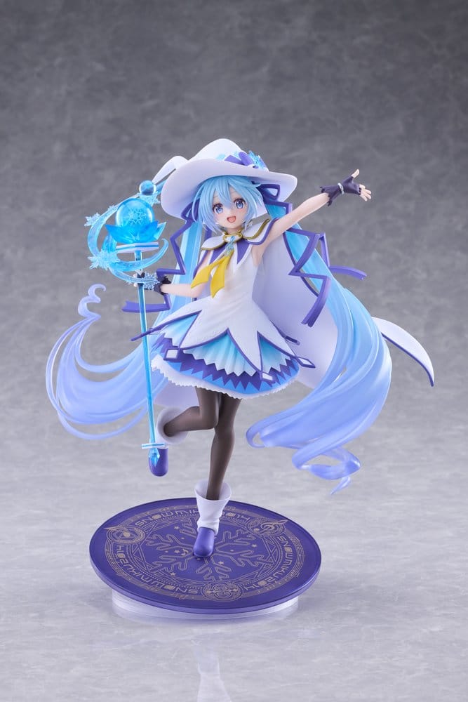 Hatsune Miku Amp+ PVC Figure Snow Miku All Stars 2014 Ver. 25 cm DS Modellismo Hatsune Miku Amp+ Snow Miku All Stars 2014