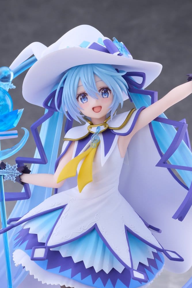 Hatsune Miku Amp+ PVC Figure Snow Miku All Stars 2014 Ver. 25 cm DS Modellismo Hatsune Miku Amp+ Snow Miku All Stars 2014 - vista 2