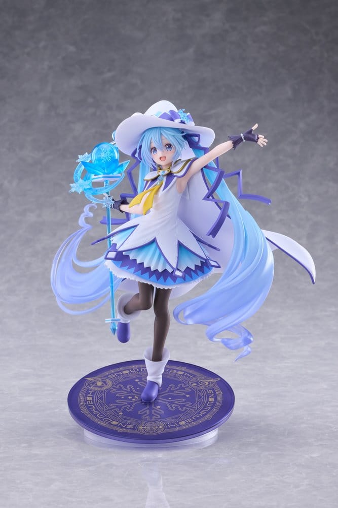 Hatsune Miku Amp+ PVC Figure Snow Miku All Stars 2014 Ver. 25 cm DS Modellismo Hatsune Miku Amp+ Snow Miku All Stars 2014 - vista 6