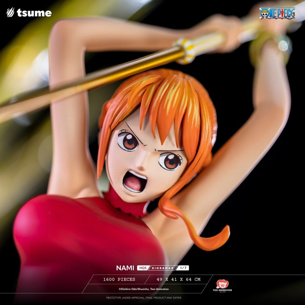 One Piece HQS Dioramax Figure 1/6 Nami 64 cm DS Modellismo One Piece Hqs Dioramax Nami Tsume - vista 6