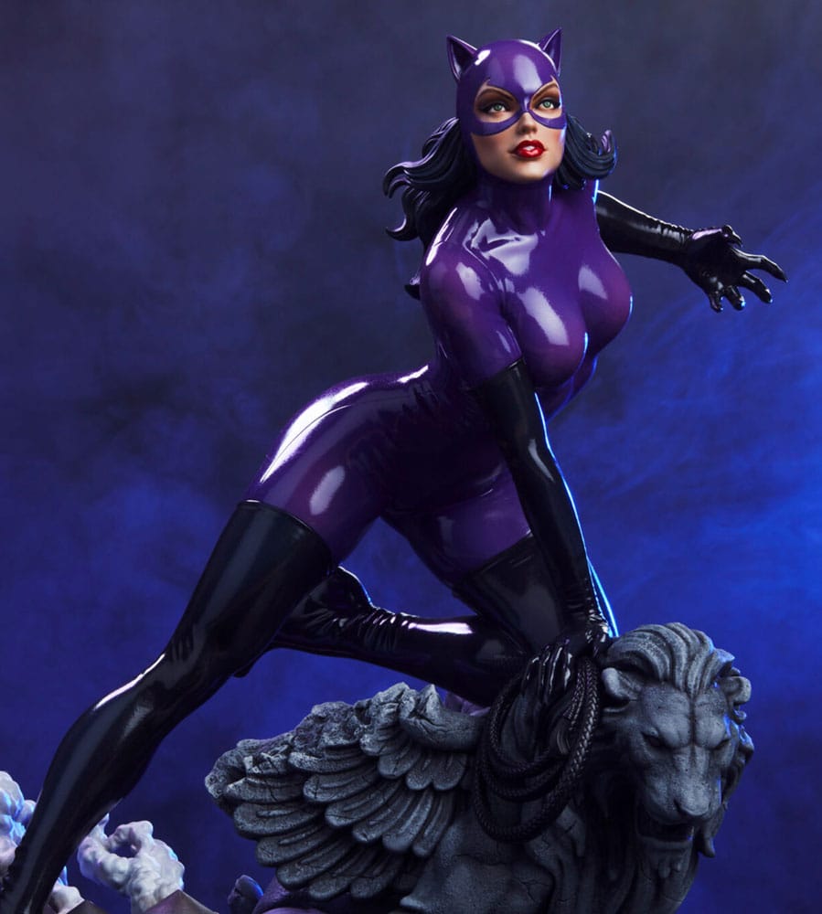 DC Comics Maquette 1/6 Catwoman (Purple Edition) 35 cm DS Modellismo Dc Comics Maquette Catwoman 35 cm scala 1/6