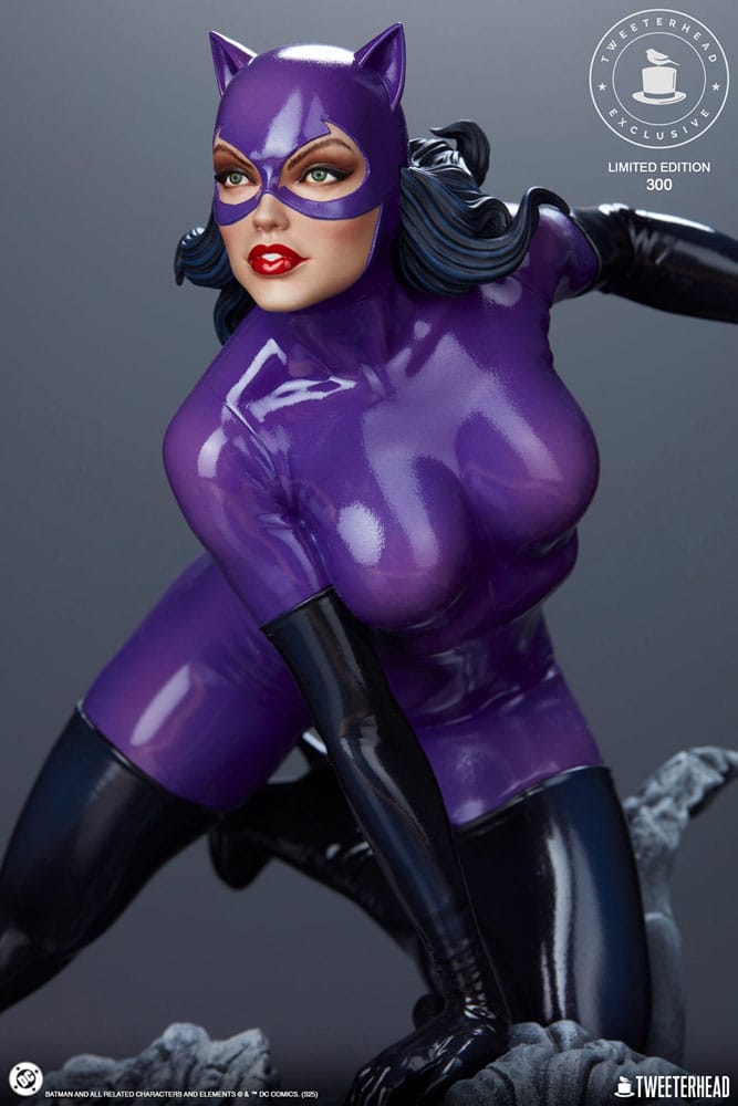 DC Comics Maquette 1/6 Catwoman (Purple Edition) 35 cm DS Modellismo Dc Comics Maquette Catwoman 35 cm scala 1/6