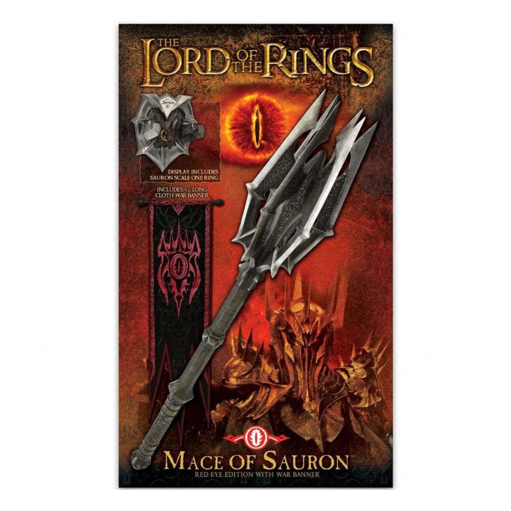 Replica Il Signore degli Anelli 1/1 Mace of Sauron with One Ring DS Modellismo Replica Il Signore degli Anelli scala 1/1