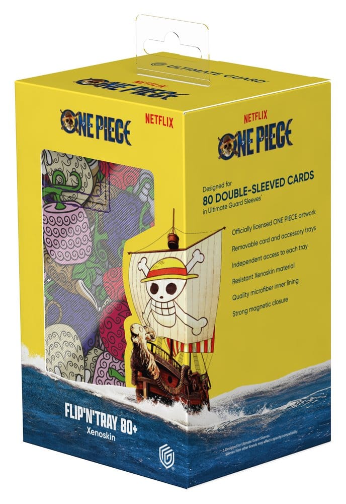 Ultimate Guard Flip'n'Tray 80+ Xenoskin Netflix One Piece - Devil Fruits DS Modellismo Ultimate Guard Flip'n'Tray 80+ Xenoskin - vista 2