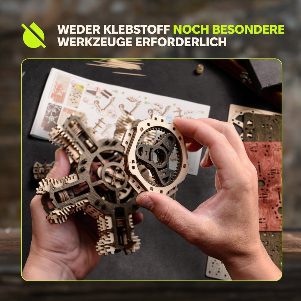 Ugears 3D in legno Model Kit R-5 Aircraft Engine 25 cm DS Modellismo Ugears 3D in legno Model Kit R-5 Aircraft