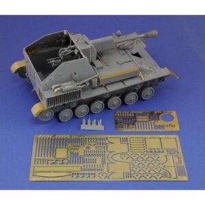 Royal Model - SU-76M kit photo-etched and resin part
