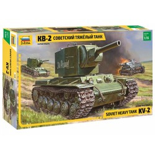 1/35 KV-2 Soviet Heavy Tank DS Modellismo 1/35 KV-2 Soviet Heavy Tank