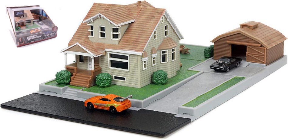 Nano Dom's House Diorama Fast & Furious (Car cm 4) DS Modellismo Nano Dom's House Diorama Fast & Furious
