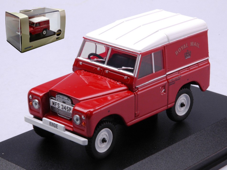 Land Rover Series III SWB Postbus Royal Mail 1:43 DS Modellismo Land Rover Series III Swb Postbus scala 1:43