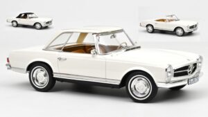 Mercedes 230 SL 1963 White scala 1:12 Norev