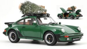 Porsche 911 Turbo 3.3 1980 Green scala 1:18