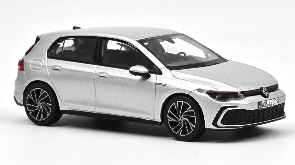 VW Golf GTI 2020 Silver 1:43 DS Modellismo VW Golf GTI 2020 Silver scala 1:43 Norev