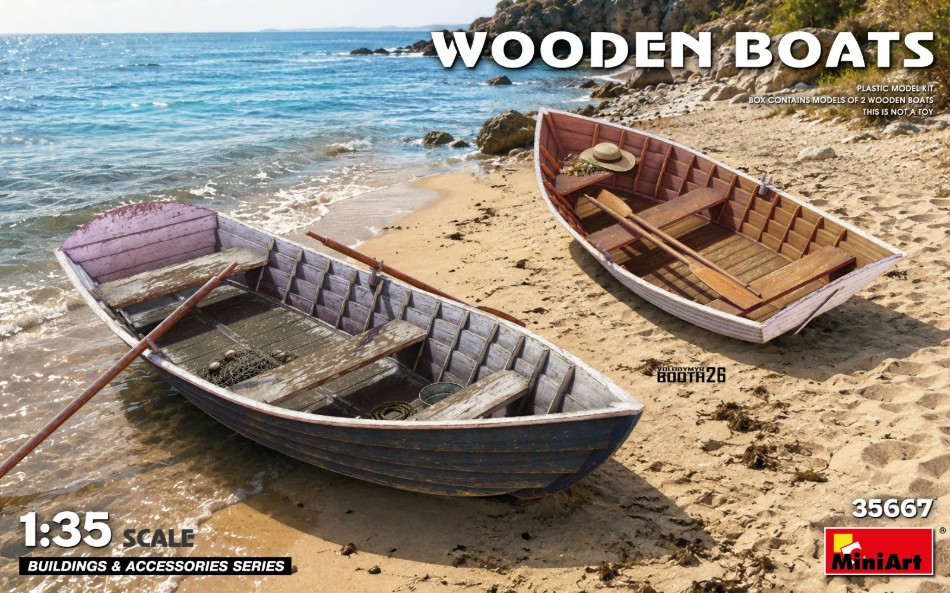 in legno Boats Kit 1:35 DS Modellismo in legno Boats Kit scala 1:35 Miniart