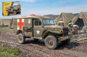 Dodge WC54 Ambulance Kit scala 1:35 Italeri