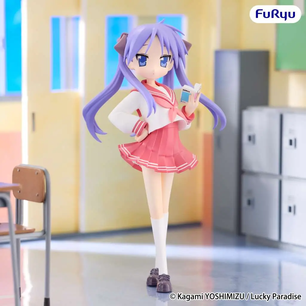 Lucky Star Kagami Hiiragi Trio-Try-It Figure DS Modellismo Lucky Star Kagami Hiiragi Trio-Try-It FURYU - vista 2
