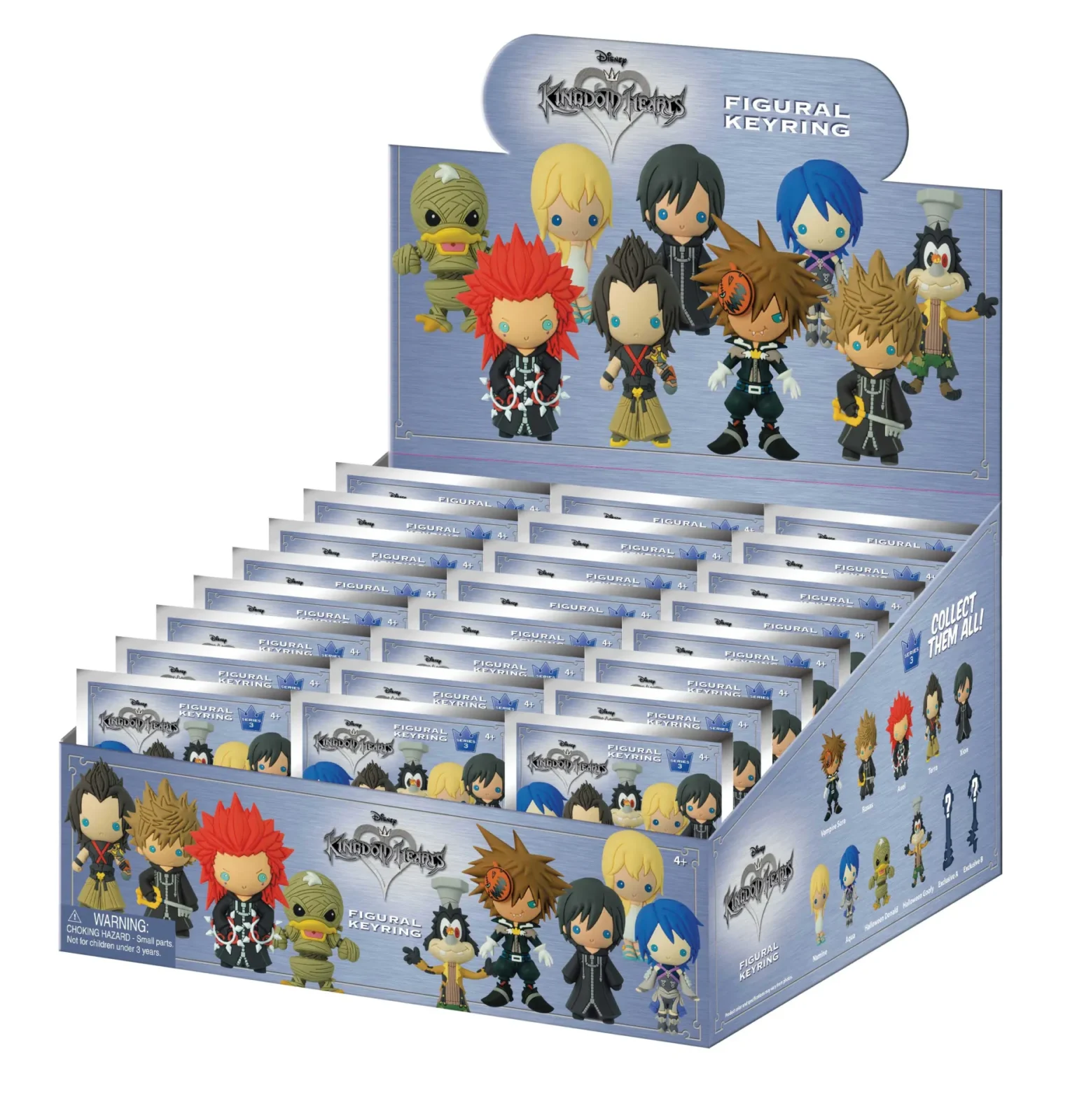 Clip ferma sacchetti Kingdom Hearts Series 3 Blind Box Display (24) DS Modellismo Clip ferma sacchetti Kingdom Hearts 3 Blind - vista 3