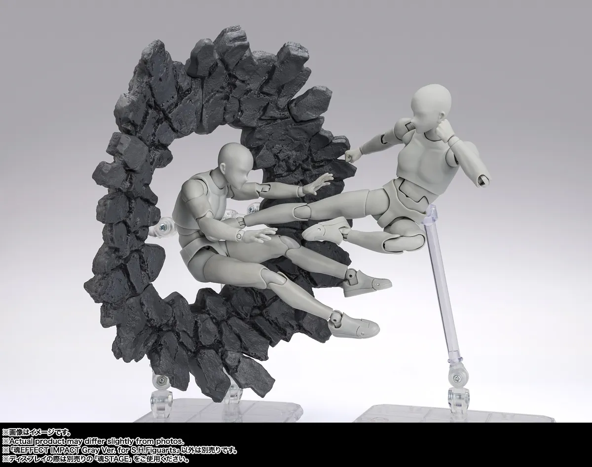 Tamashii Effect Impact Gray X S.H.Figuarts DS Modellismo Tamashii Effect Impact Gray X S.H.Figuarts - vista 5